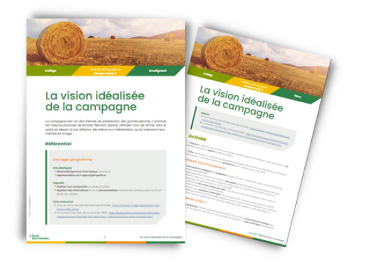 La vision idéalisée de la campagne La vision idéalisée de la campagne